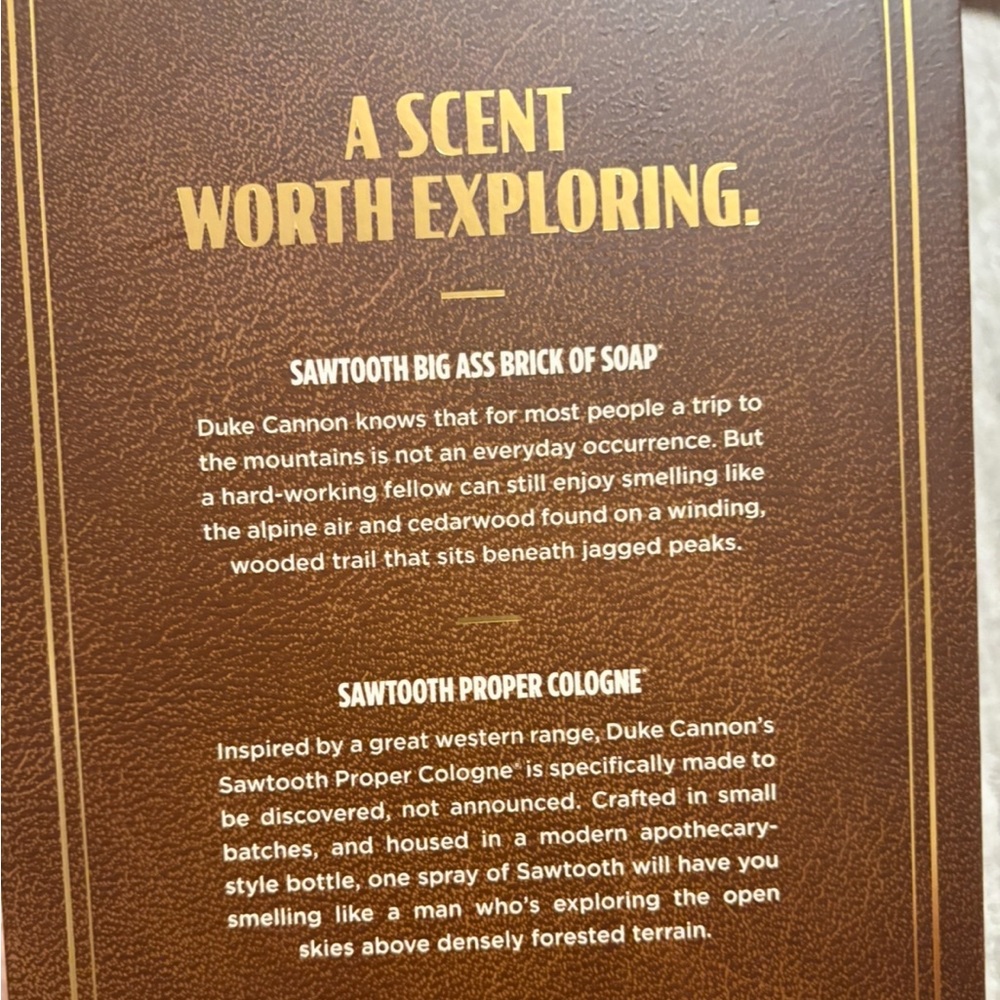 DUKE CANNON Mountain Time Sawtooth Holiday Gift Set - Picture 3 of 5